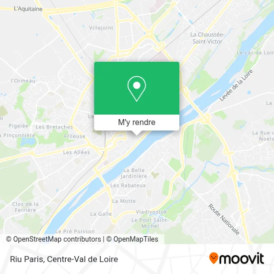 Riu Paris plan