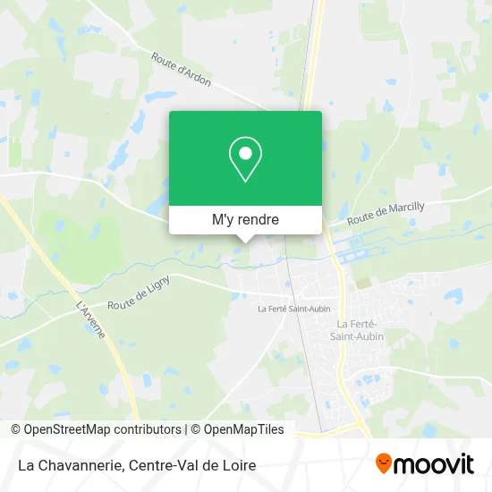 La Chavannerie plan