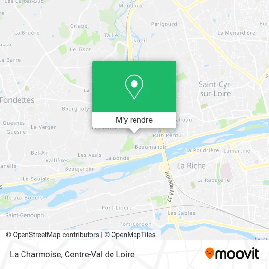 La Charmoise plan
