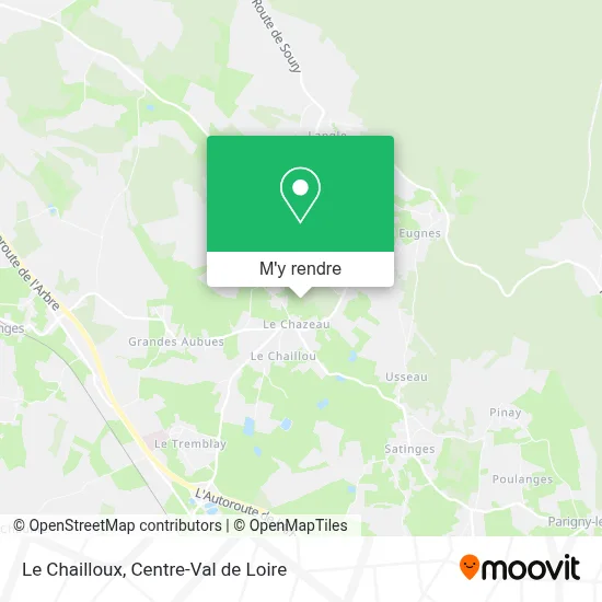 Le Chailloux plan