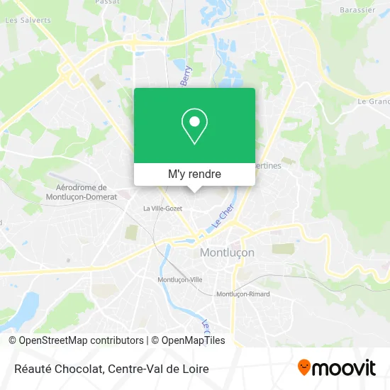 Réauté Chocolat plan