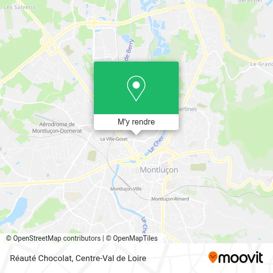 Réauté Chocolat plan