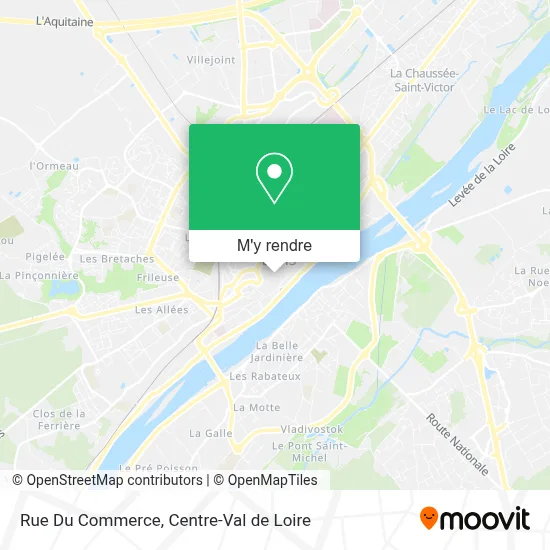 Rue Du Commerce plan