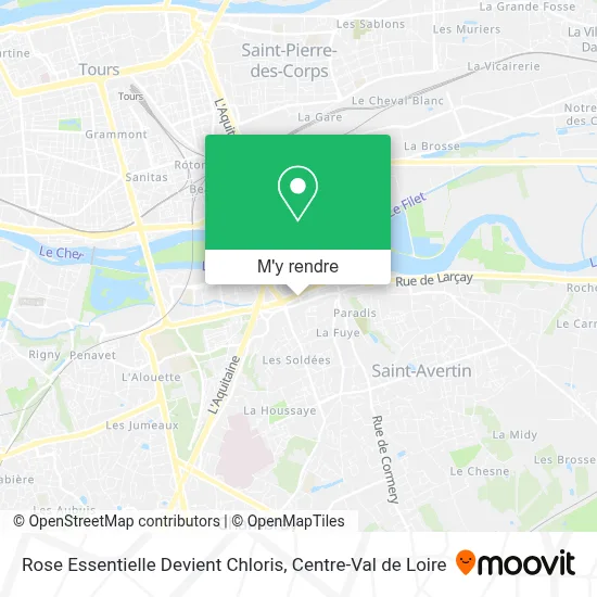Rose Essentielle Devient Chloris plan