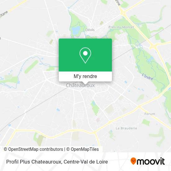 Profil Plus Chateauroux plan