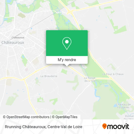 Rrunning Châteauroux plan