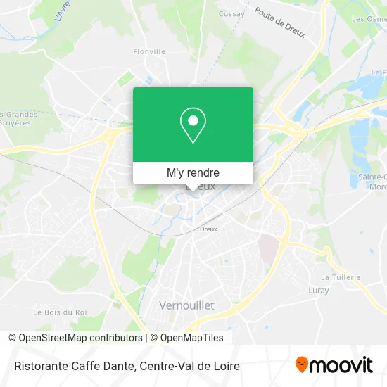 Ristorante Caffe Dante plan
