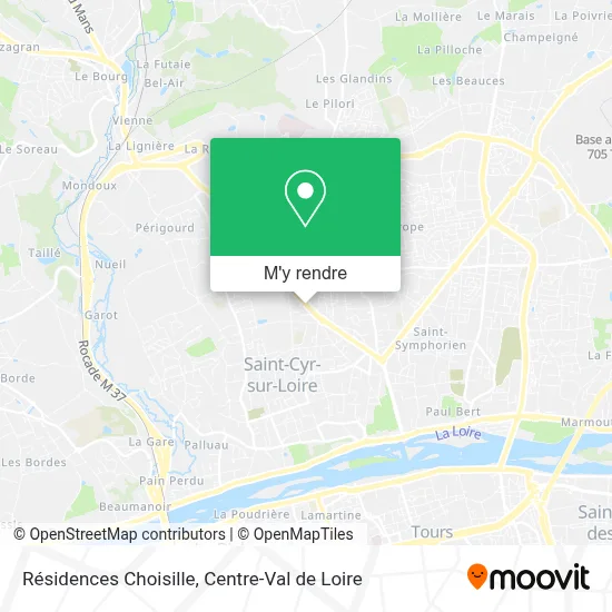 Résidences Choisille plan