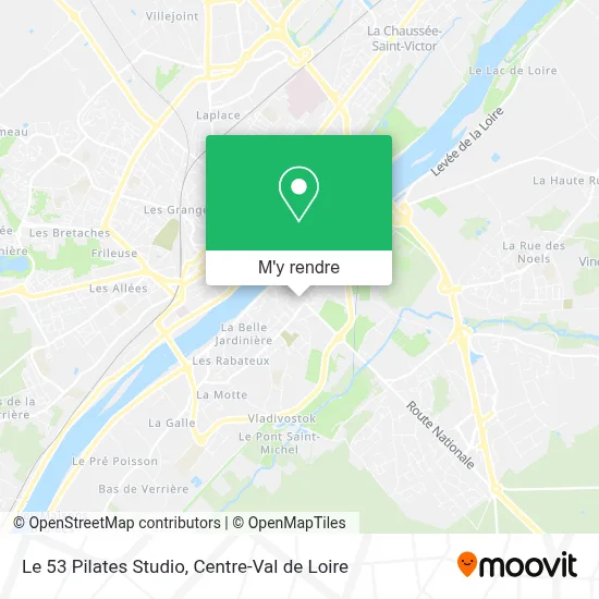 Le 53 Pilates Studio plan