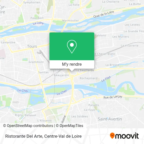 Ristorante Del Arte plan