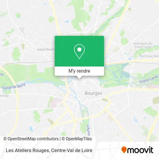 Les Ateliers Rouges plan