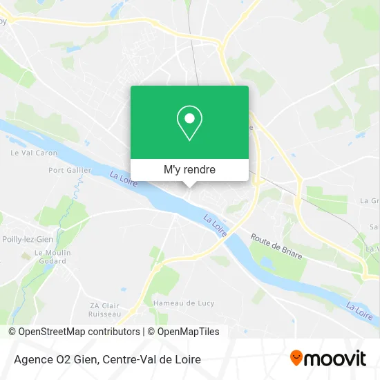 Agence O2 Gien plan