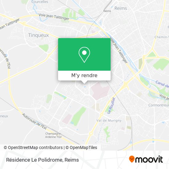 Résidence Le Polidrome plan