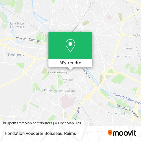 Fondation Roederer Boisseau plan