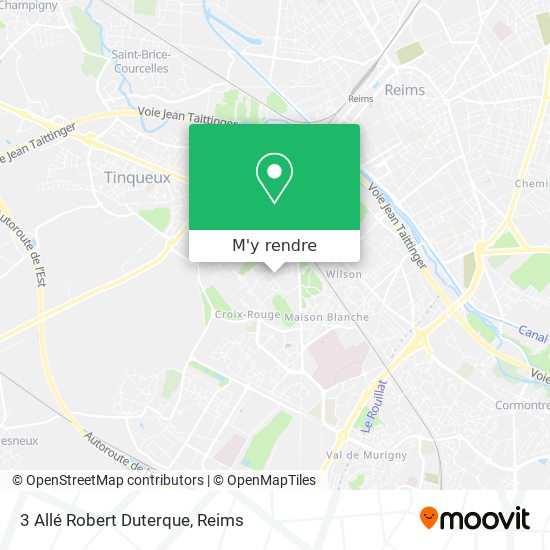 3 Allé Robert Duterque plan