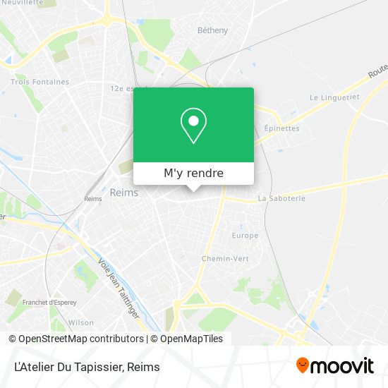 L'Atelier Du Tapissier plan