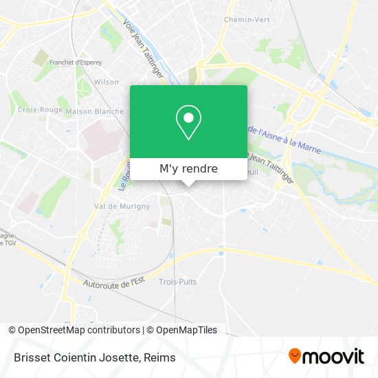 Brisset Coientin Josette plan