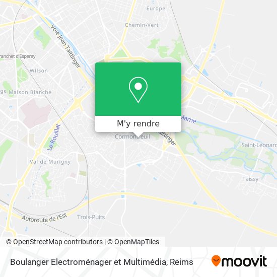 Boulanger Electroménager et Multimédia plan