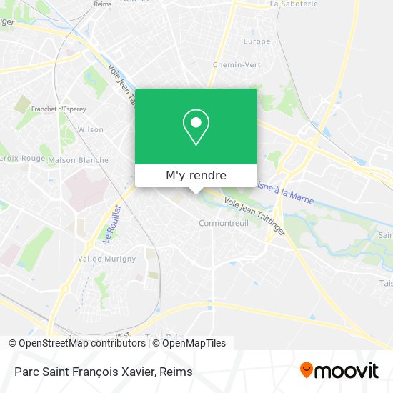 Parc Saint François Xavier plan