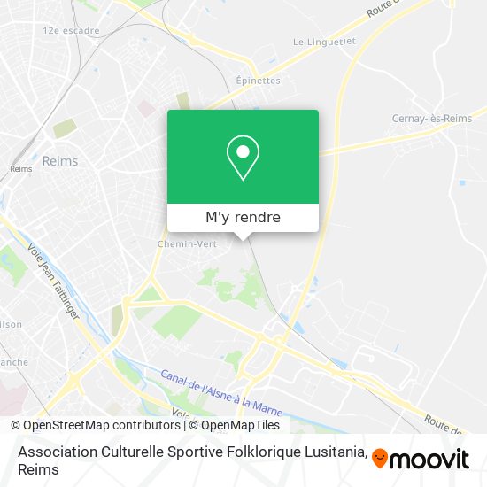 Association Culturelle Sportive Folklorique Lusitania plan