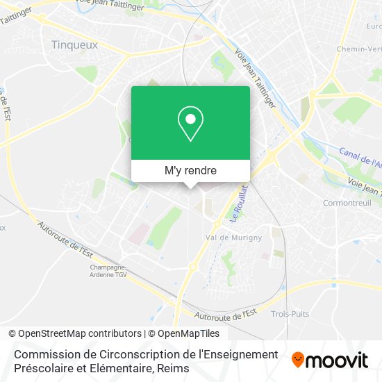 Commission de Circonscription de l'Enseignement Préscolaire et Elémentaire plan