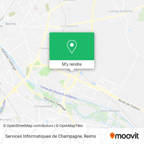 Services Informatiques de Champagne plan