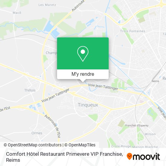 Comfort Hôtel Restaurant Primevere VIP Franchise plan