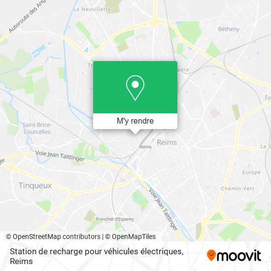 Station de recharge pour véhicules électriques plan