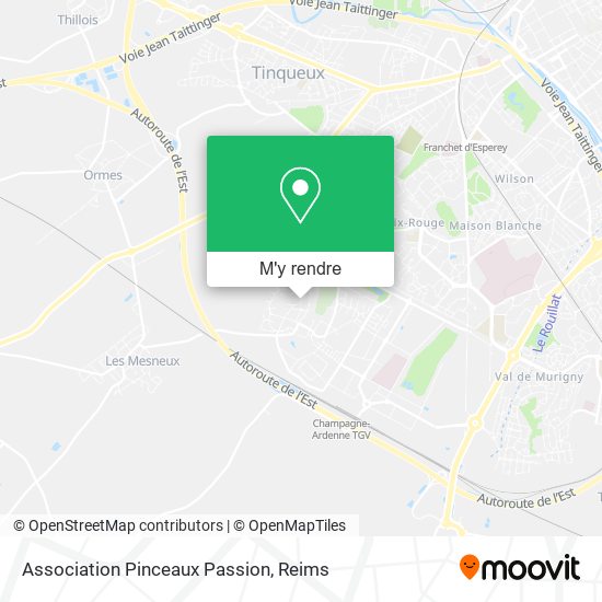Association Pinceaux Passion plan