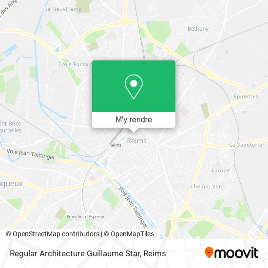 Regular Architecture Guillaume Star plan