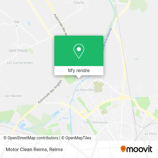 Motor Clean Reims plan