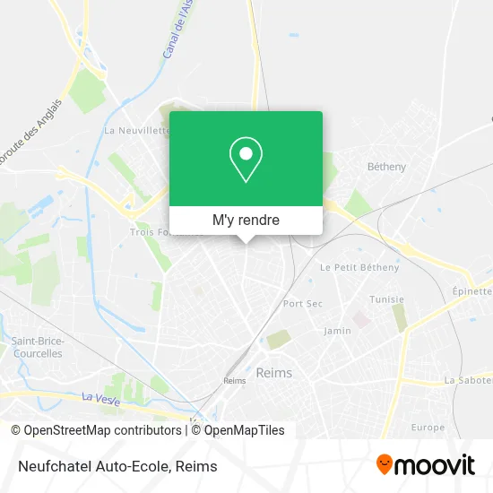 Neufchatel Auto-Ecole plan