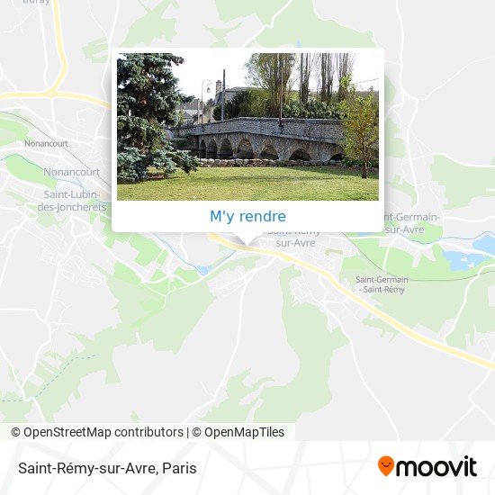 Saint-Rémy-sur-Avre plan