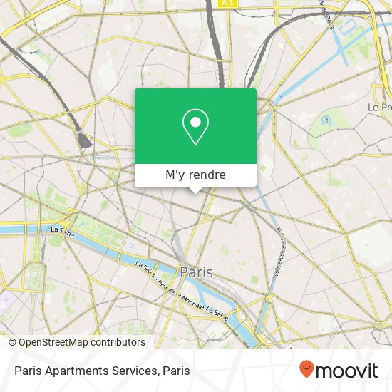 Paris Apartments Services plan