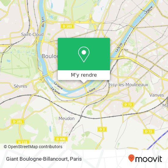 Giant Boulogne-Billancourt plan