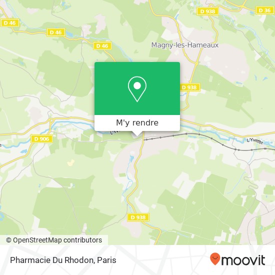 Pharmacie Du Rhodon plan