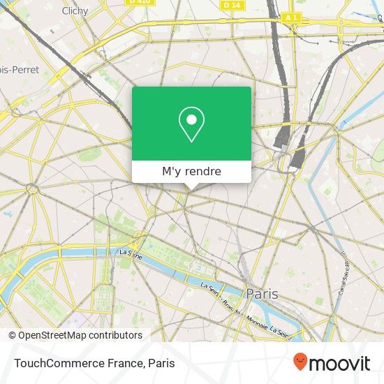 TouchCommerce France plan