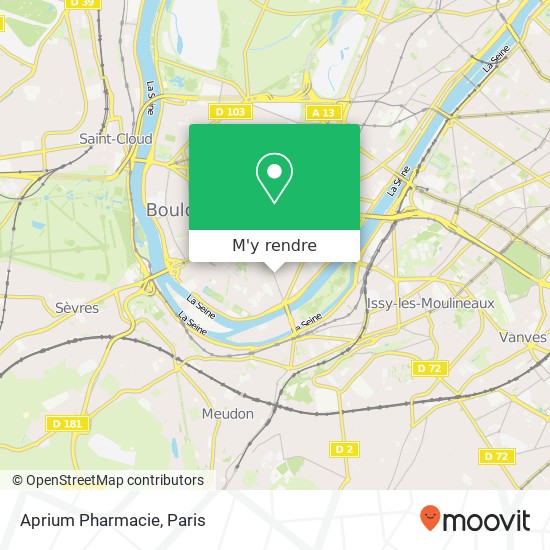 Aprium Pharmacie plan