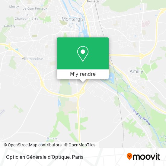 Opticien Générale d’Optique plan