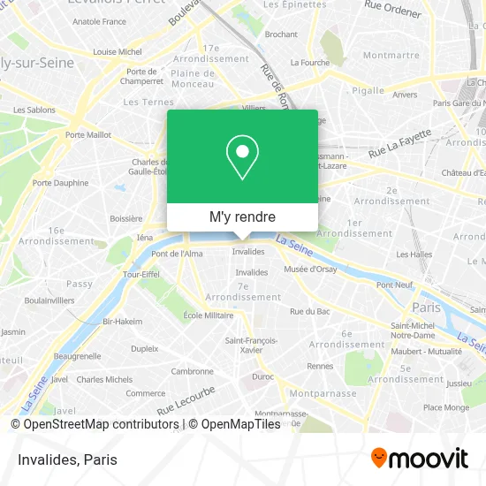 Invalides plan