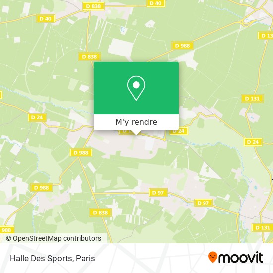 Halle Des Sports plan