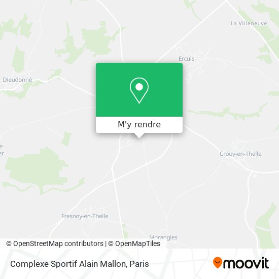 Complexe Sportif Alain Mallon plan
