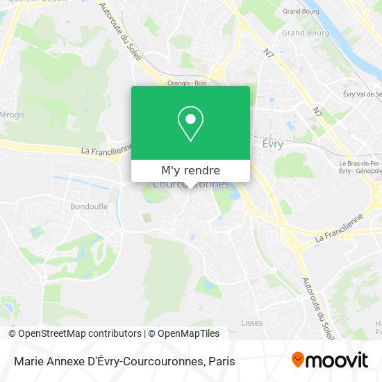 Marie Annexe D'Évry-Courcouronnes plan
