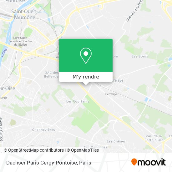 Dachser Paris Cergy-Pontoise plan