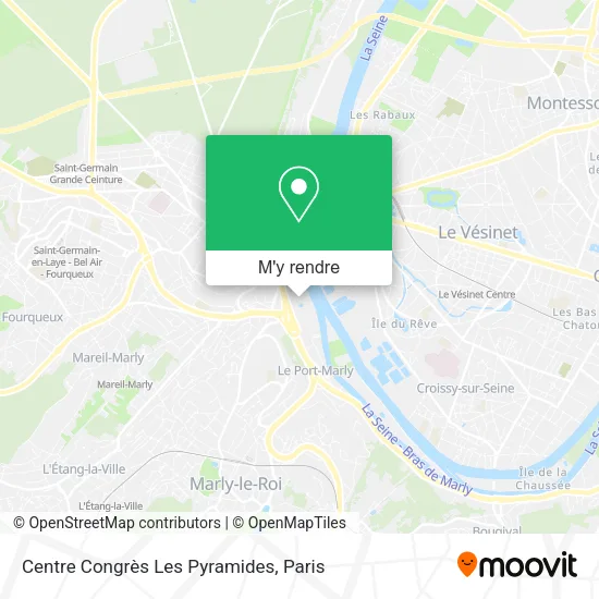 Centre Congrès Les Pyramides plan