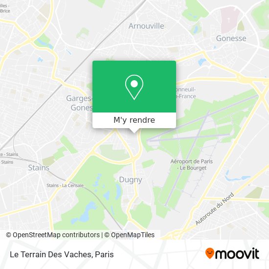 Le Terrain Des Vaches plan