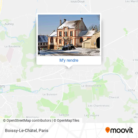 Boissy-Le-Châtel plan