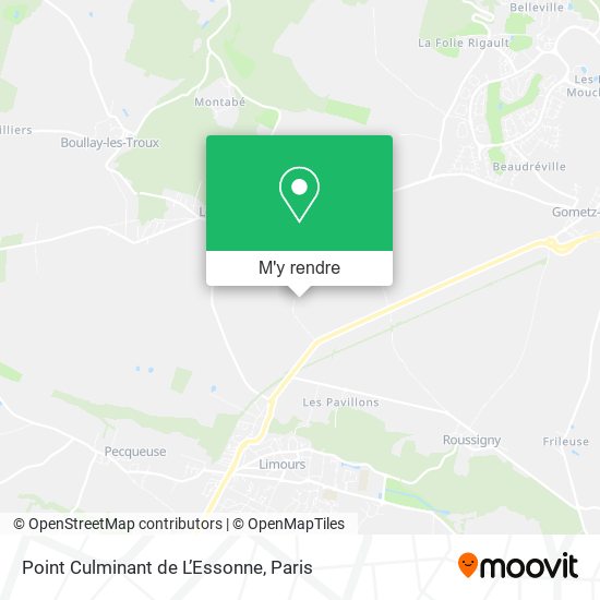 Point Culminant de L’Essonne plan