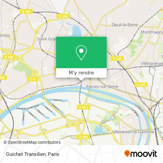 Guichet Transilien plan