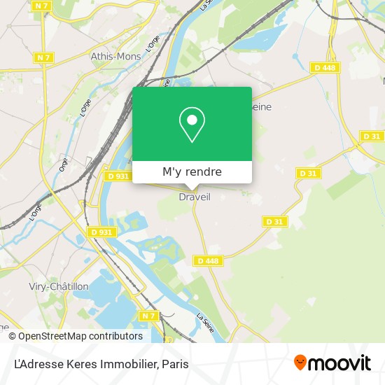 L'Adresse Keres Immobilier plan